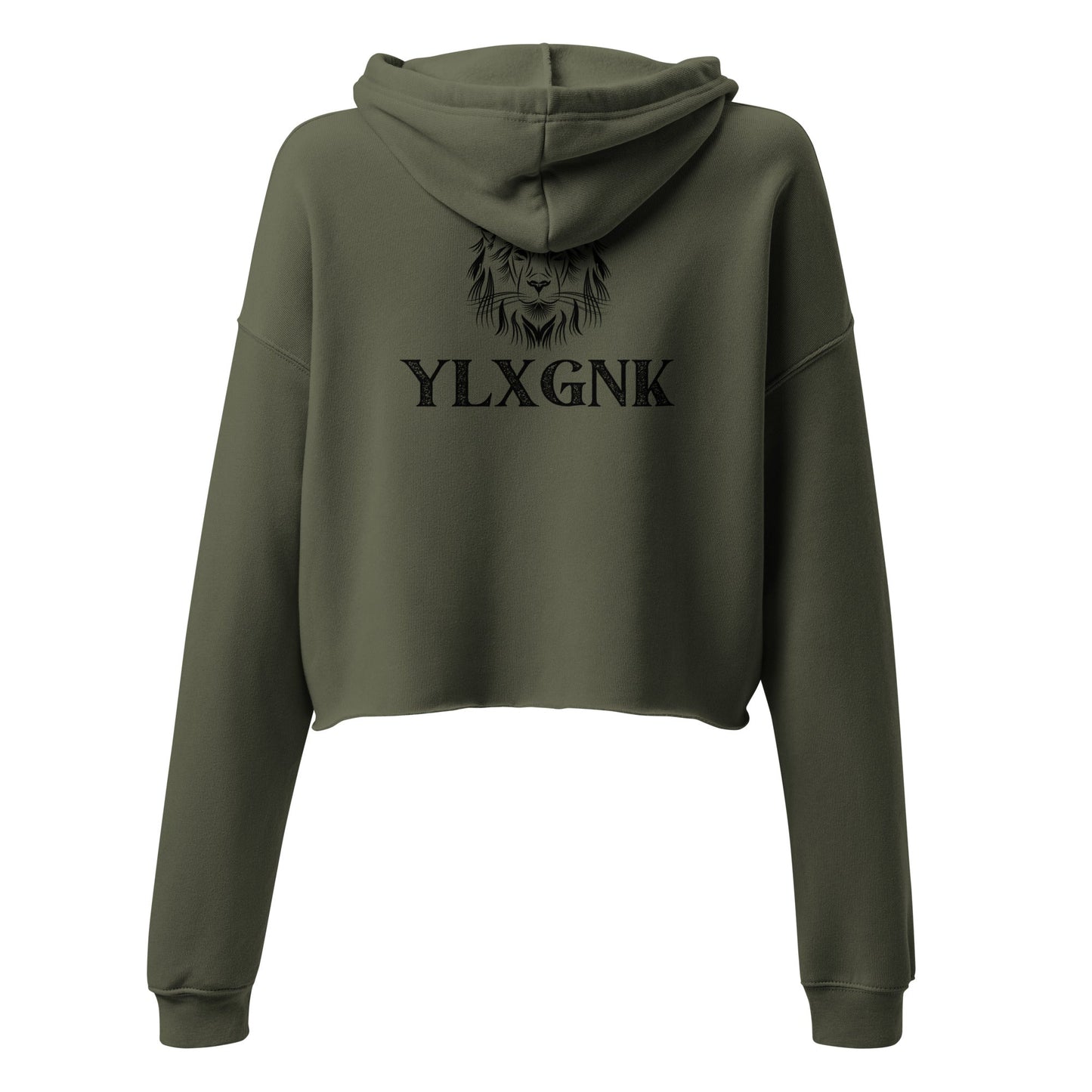 3REE Bear Besticktes Crop Hoodie – Stilvoll & Premium | YLXGNK | Bella + Canvas 7503 - Women's Crop Sweatshirt - 1840767_9648