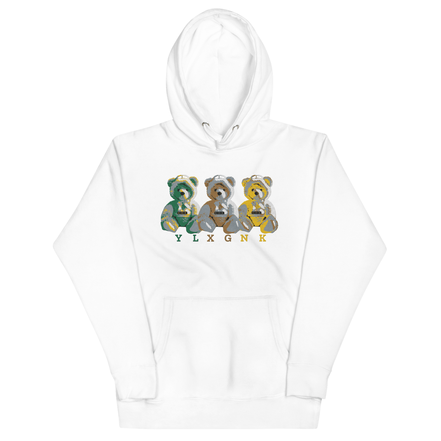 3REE Bear Unisex Hoodie mit Stickerei - 7262195_10779