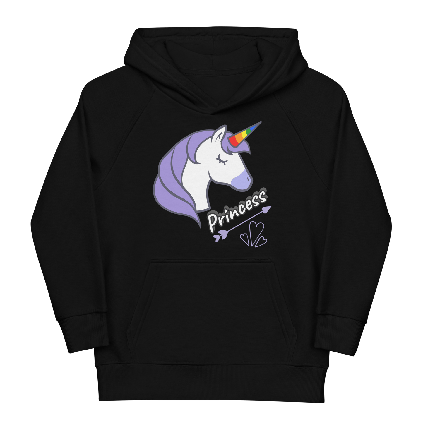 Chidera - Einhorn Kinder Eco Hoodie | Weich & Nachhaltig | SOL'S 03576 - Kids Eco Hoodie - 8917350_12459