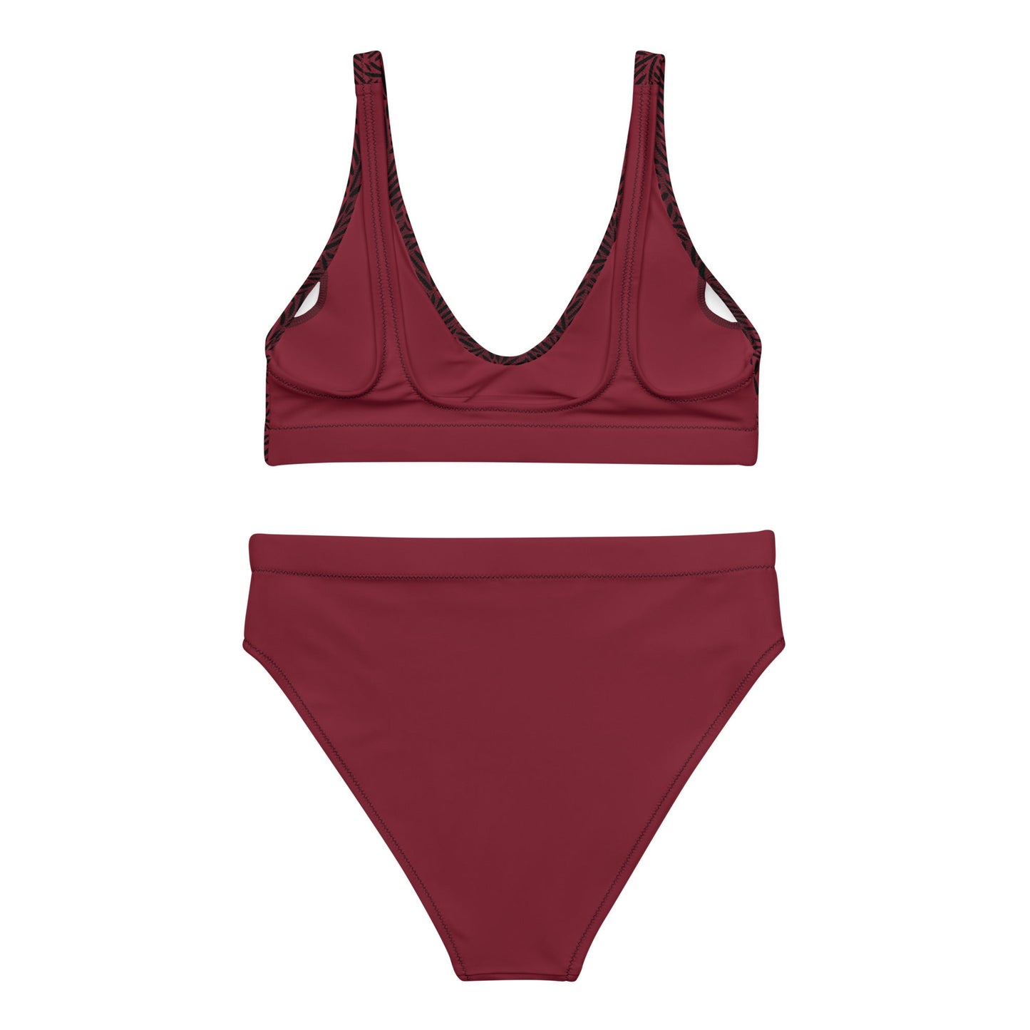 KNGXLY - High - Waisted Bikini – Eco - Friendly, Flattering Fit, Custom Design - 4887725_12028