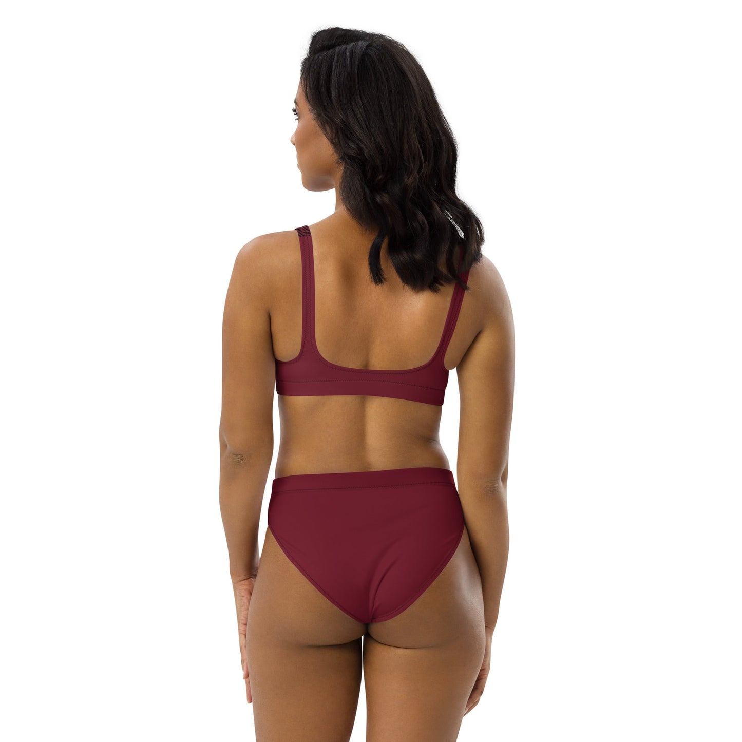 KNGXLY - High - Waisted Bikini – Eco - Friendly, Flattering Fit, Custom Design - 4887725_12028