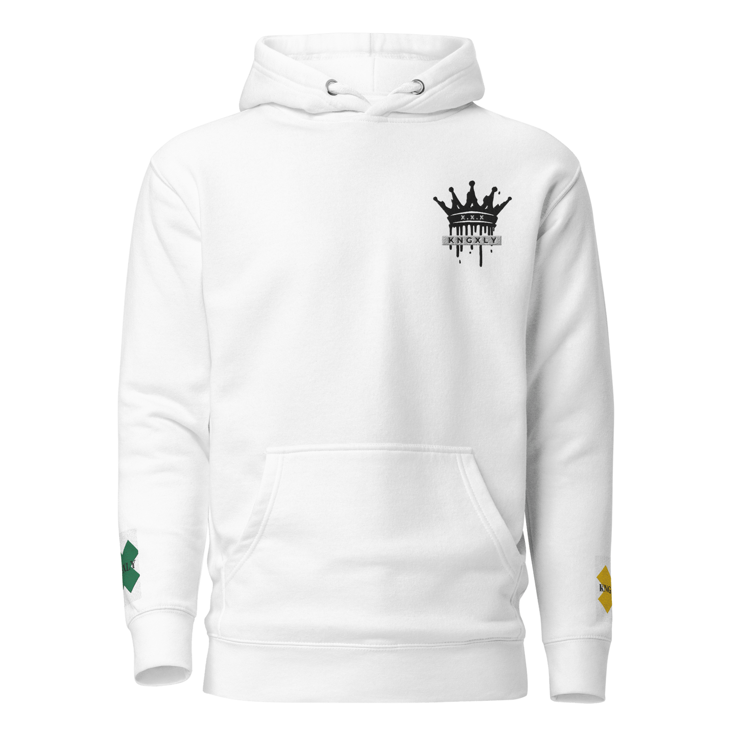 KNGXLY - Krone - Stickerei - Unisex Hoodie - 7210026_10774