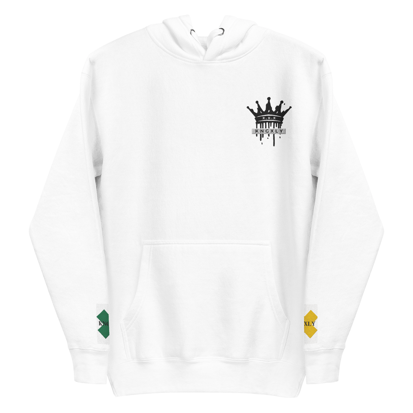 KNGXLY - Krone - Stickerei - Unisex Hoodie - 7210026_10774