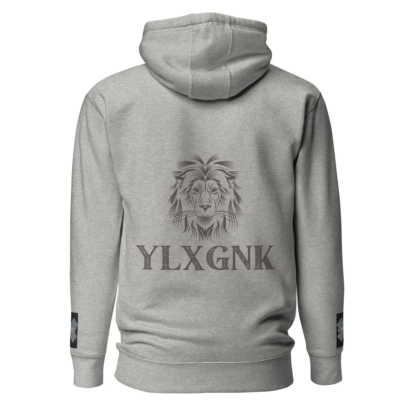 KNGXLY - Krone - Stickerei - Unisex Hoodie - Löwen - Logo - 1588634_10784