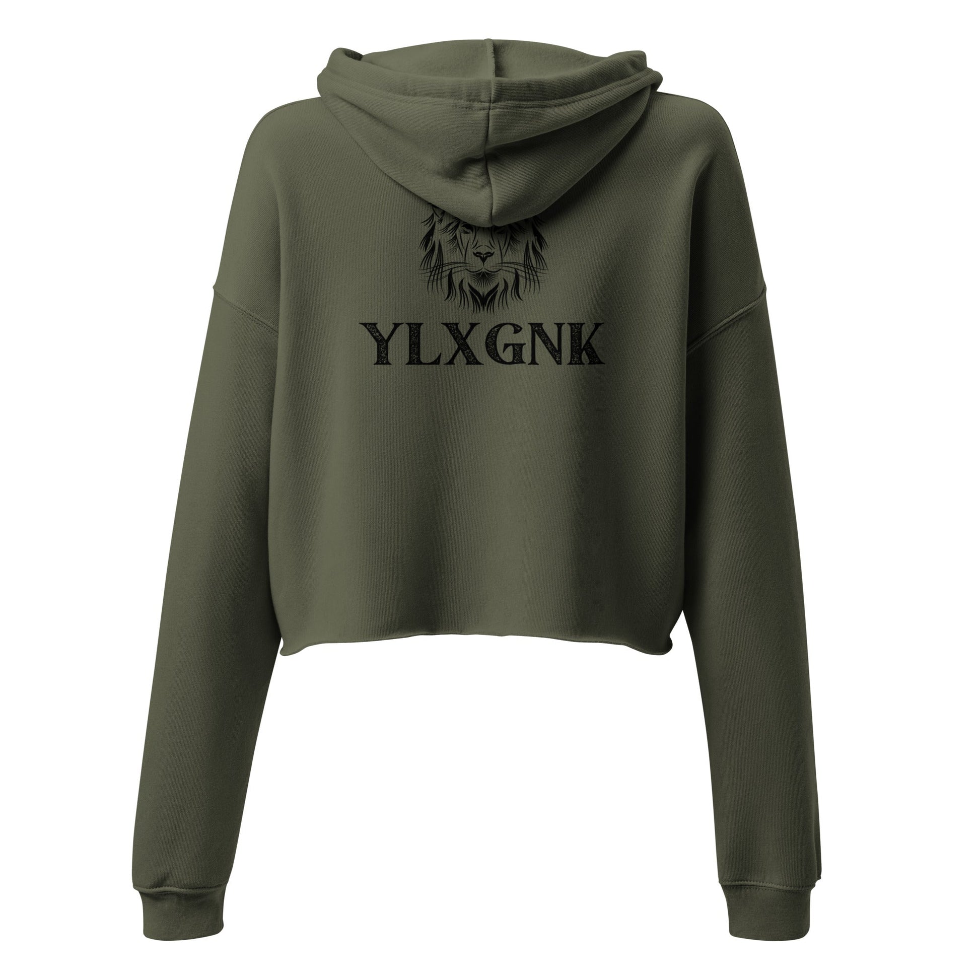 3REE Bear Besticktes Crop Hoodie – Stilvoll & Premium | YLXGNK | Bella + Canvas 7503 - Women's Crop Sweatshirt - 1840767_9648