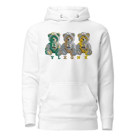 3REE Bear Unisex Hoodie mit Stickerei - 7262195_10774
