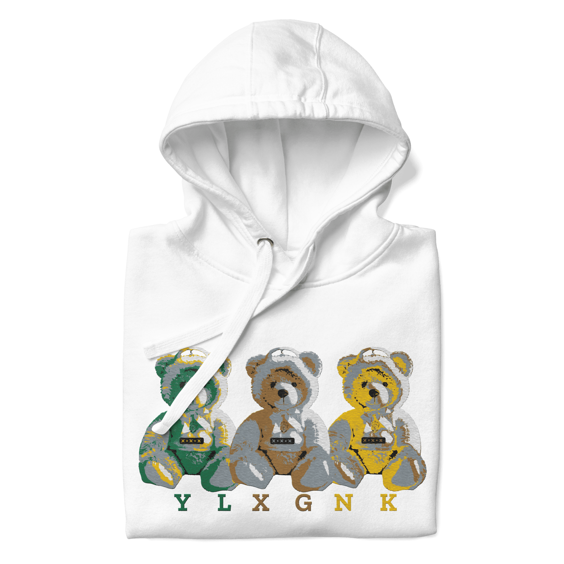 3REE Bear Unisex Hoodie mit Stickerei - 7262195_10779