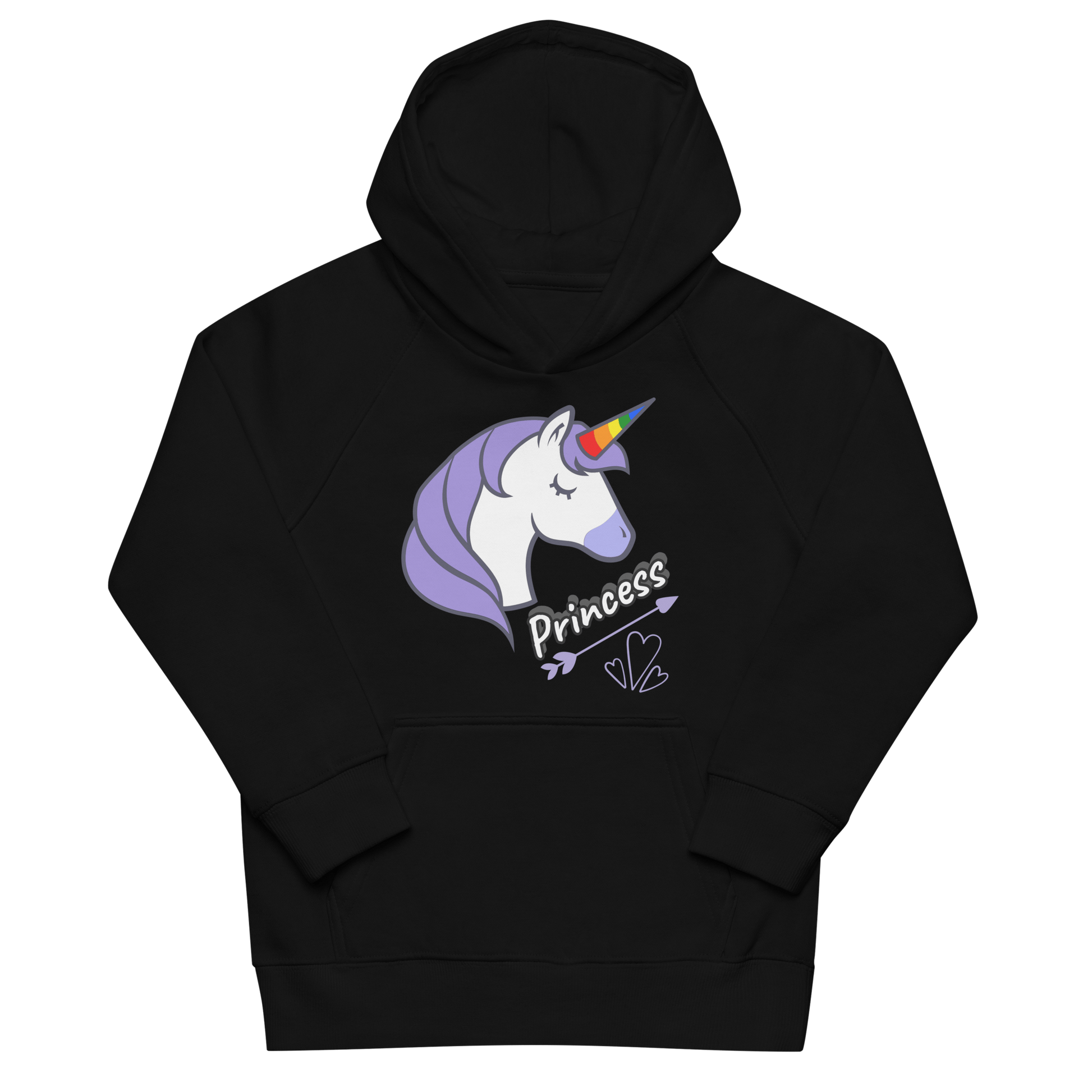Chidera - Einhorn Kinder Eco Hoodie | Weich & Nachhaltig | SOL'S 03576 - Kids Eco Hoodie - 8917350_12459