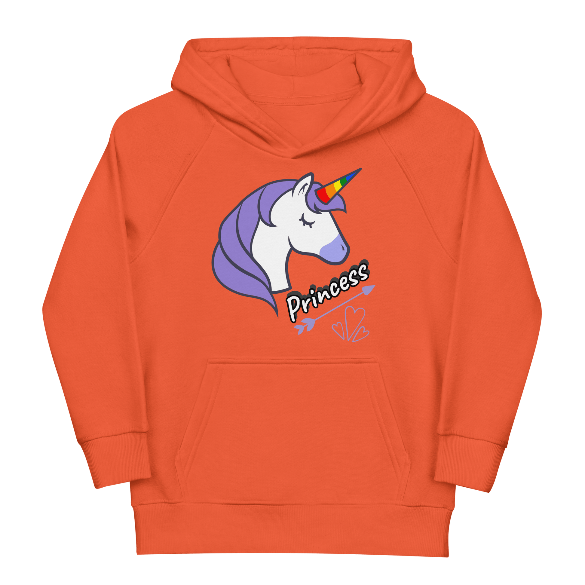 Chidera - Einhorn Kinder Eco Hoodie | Weich & Nachhaltig | SOL'S 03576 - Kids Eco Hoodie - 8917350_12459