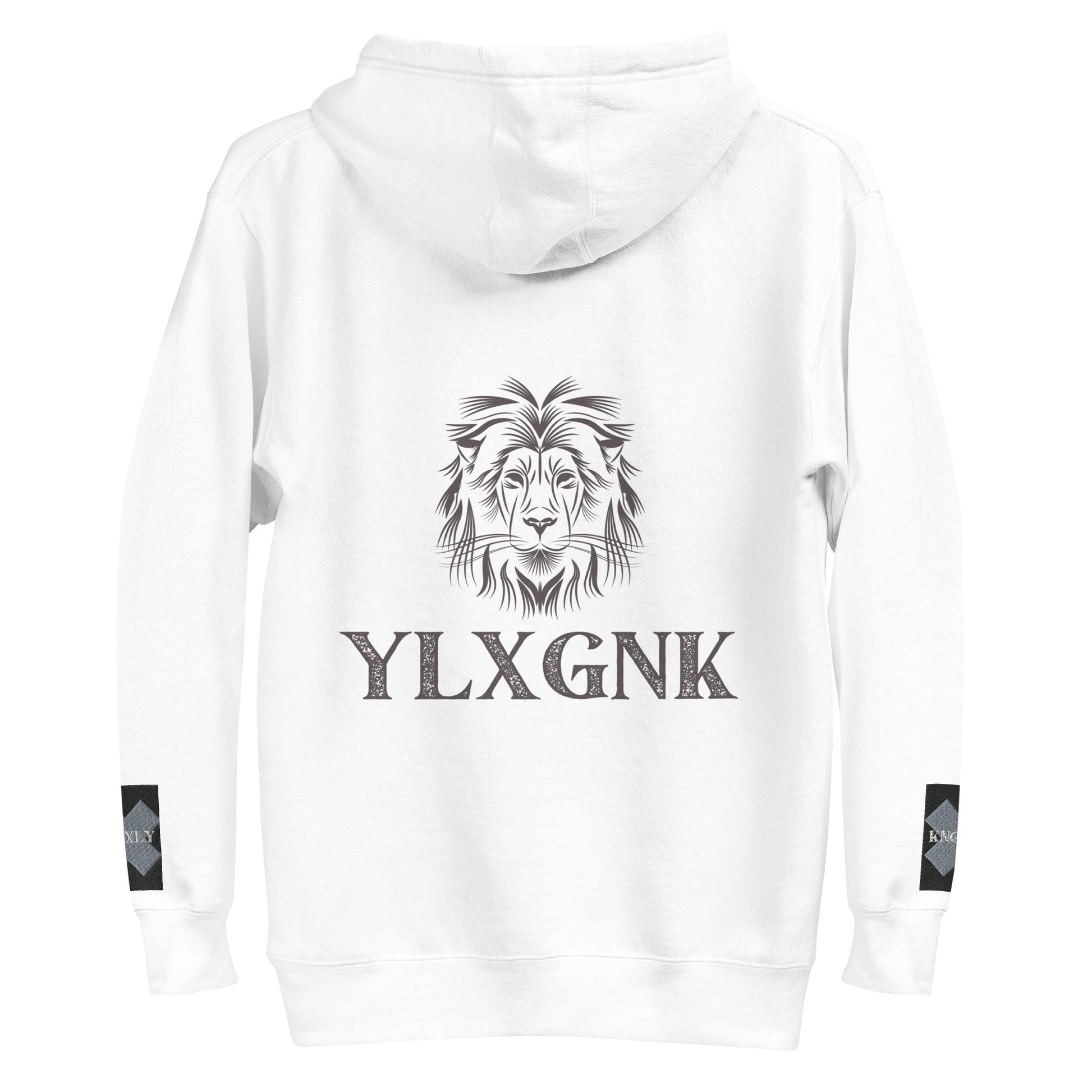 KNGXLY - Krone - Stickerei - Unisex Hoodie - Löwen - Logo - 1588634_10784