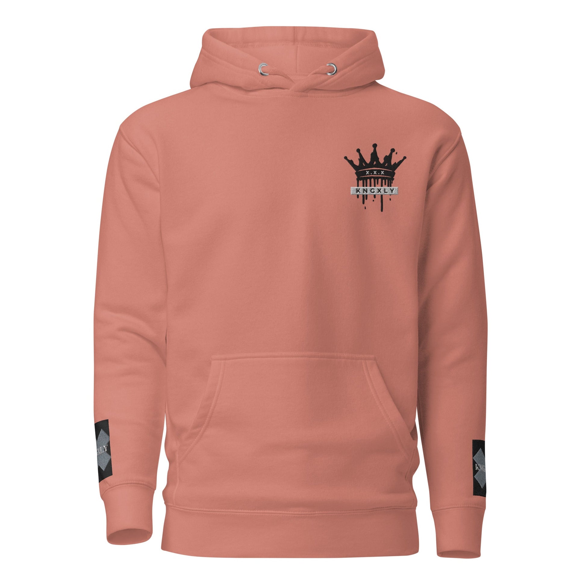 KNGXLY - Krone - Stickerei - Unisex Hoodie - Löwen - Logo - 1588634_13887
