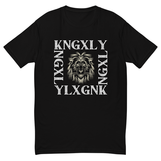 KNGXLY Ultimate Kurzarm - T-Shirt – Auffälliger Löwenkopf & Logo - Print - T-shirt - 9138146_4865