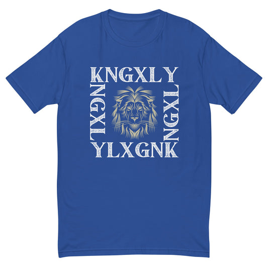 KNGXLY Ultimate Kurzarm - T-Shirt – Auffälliger Löwenkopf & Logo - Print - T-shirt - 9138146_5338