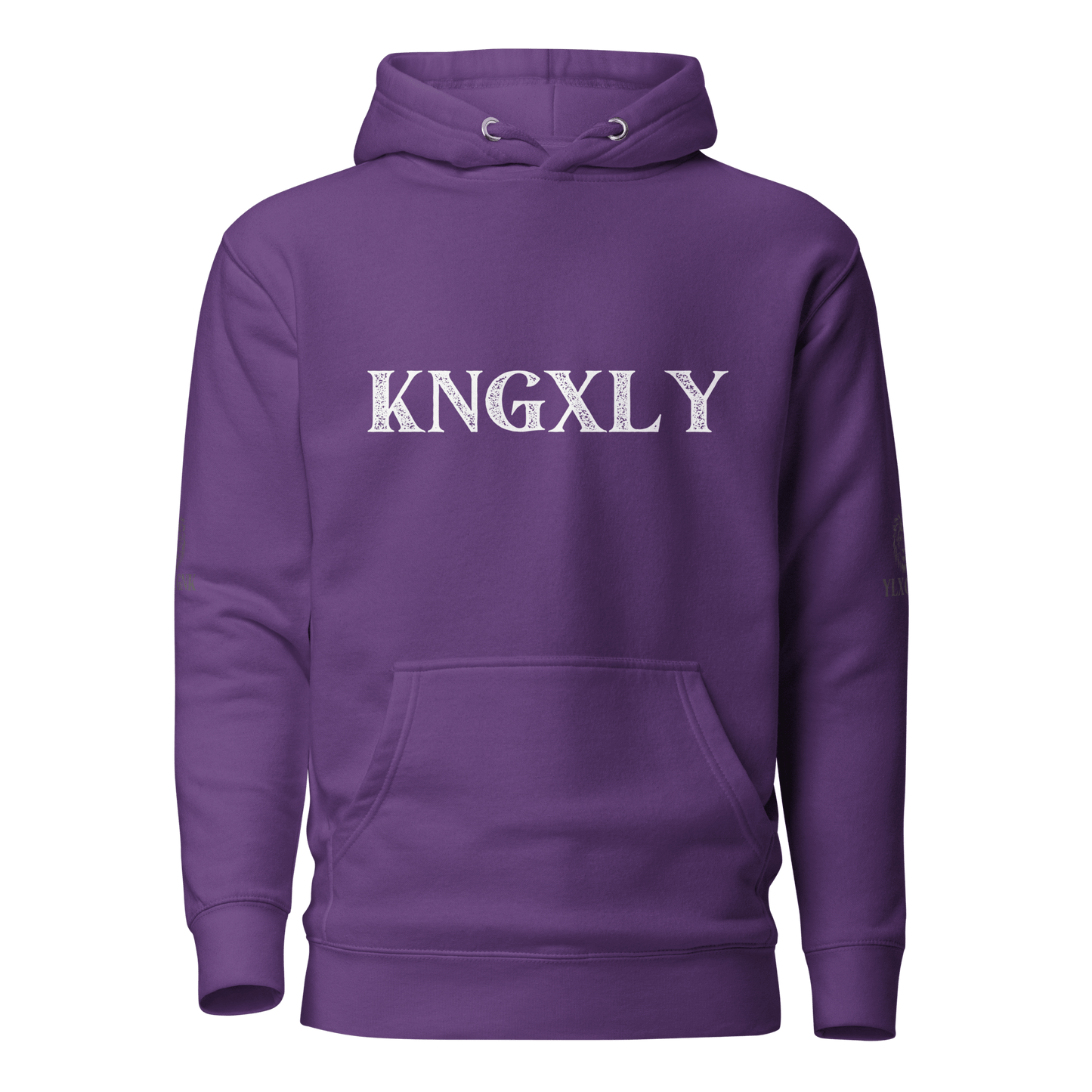 KNGXLY Unisex Hoodie – Auffälliges Löwenkopf - Rückenprint - 5004906_13911