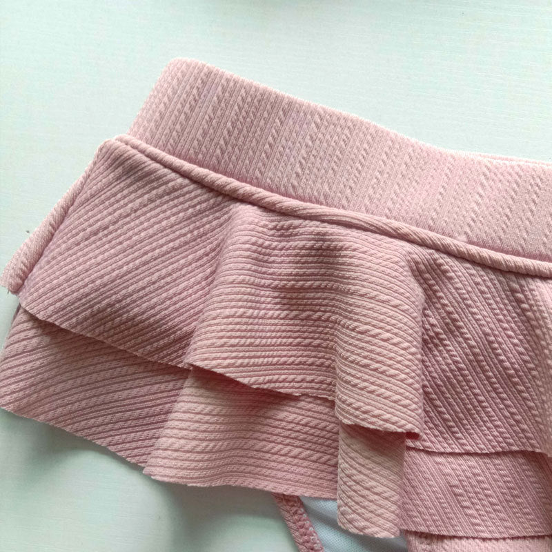 Sexy Bandeau Bikini – Europäisch - Amerikanischer Stil für Damen in Pink oder Schwarz - 7965AB7526EF48989EDF80955FCCDAA9