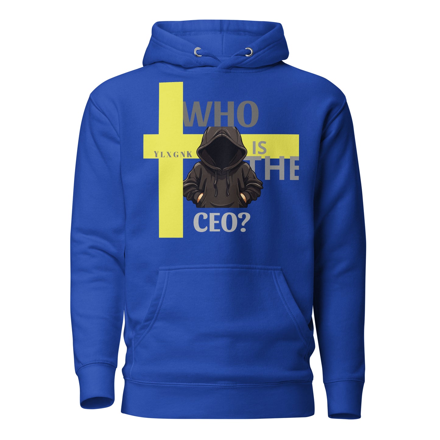 Who is the CEO merch Hoodies-team-royal-front- by YLXGNK